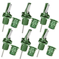 POURA Olive Oil Bottle Pourer Spouts – Stainless Steel Drizzler (6 Pack)