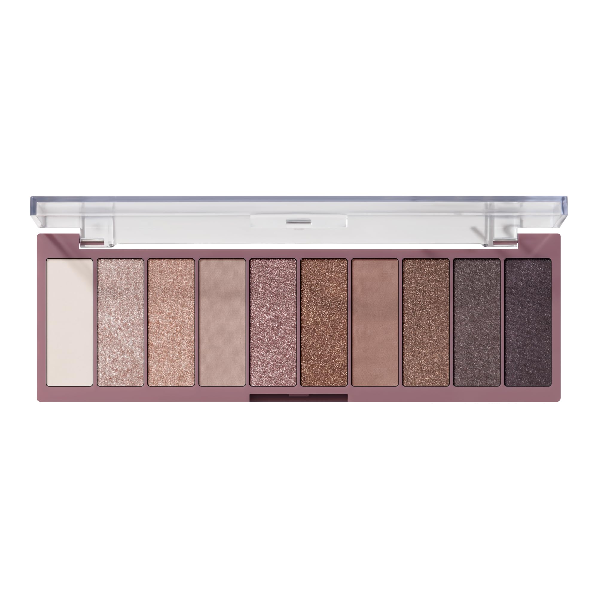 e.l.f. Eyeshadow Palette | 10-Shade Nude Rose Gold Shimmer & Matte