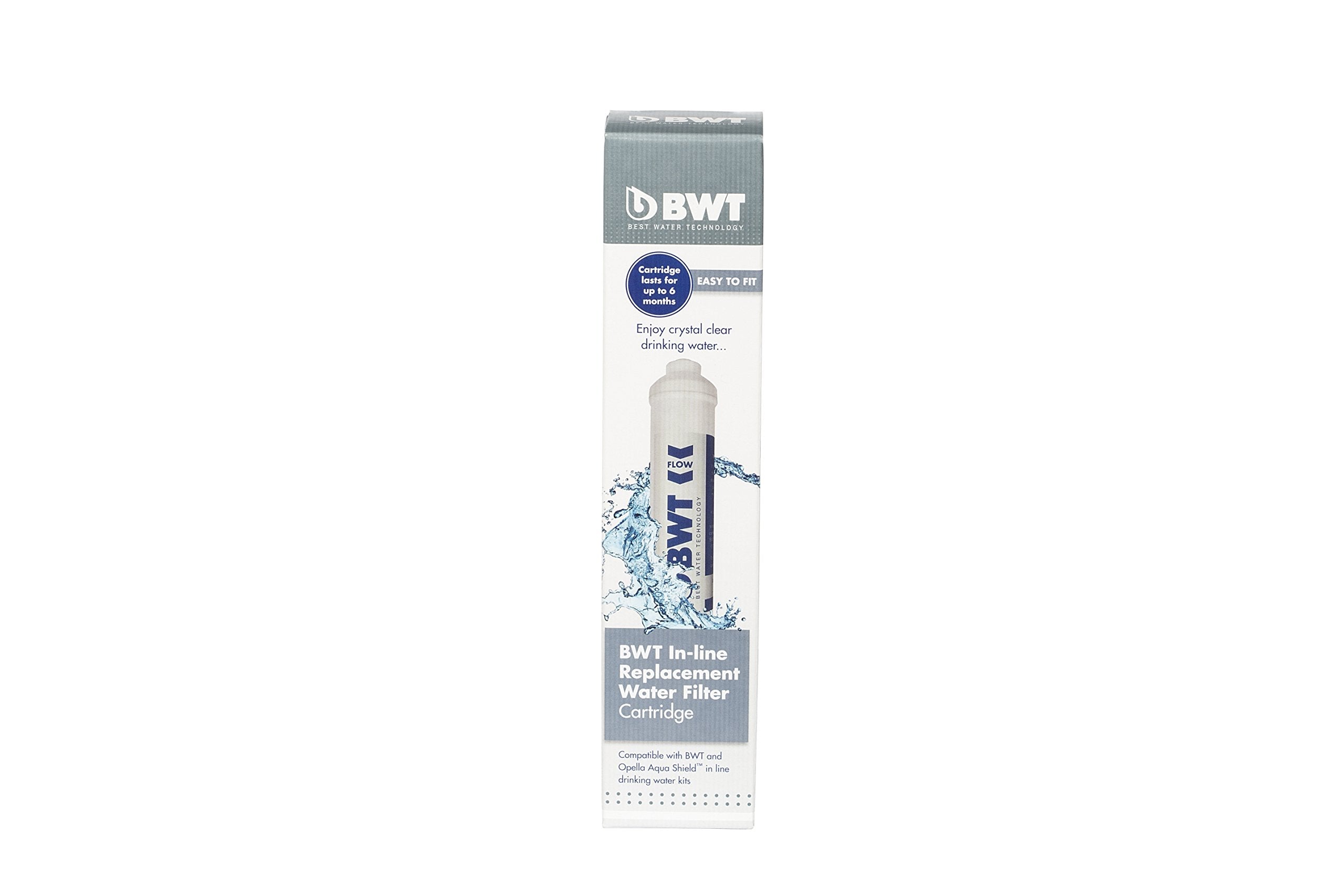 BWT DWFCART In-Line Water Filter Replacement Cartridge - White