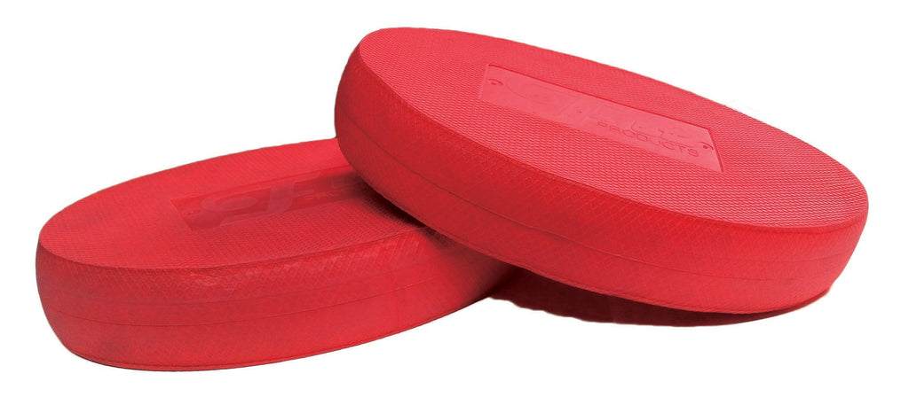 TPE Oval Balance Pads - 2 Pack for Yoga and Physiotherapy