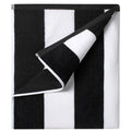 Ouxiaobai Oversized Cotton Beach Towel – 35x70 Large Striped Cabana