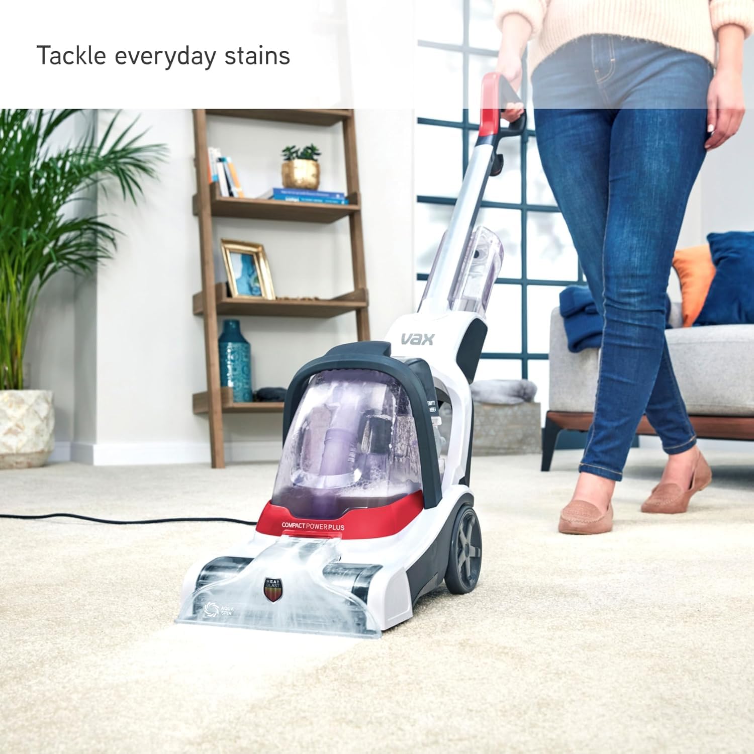 Vax Compact Power Plus Carpet Cleaner – Lightweight 1.8L (CDCW-CPXP)