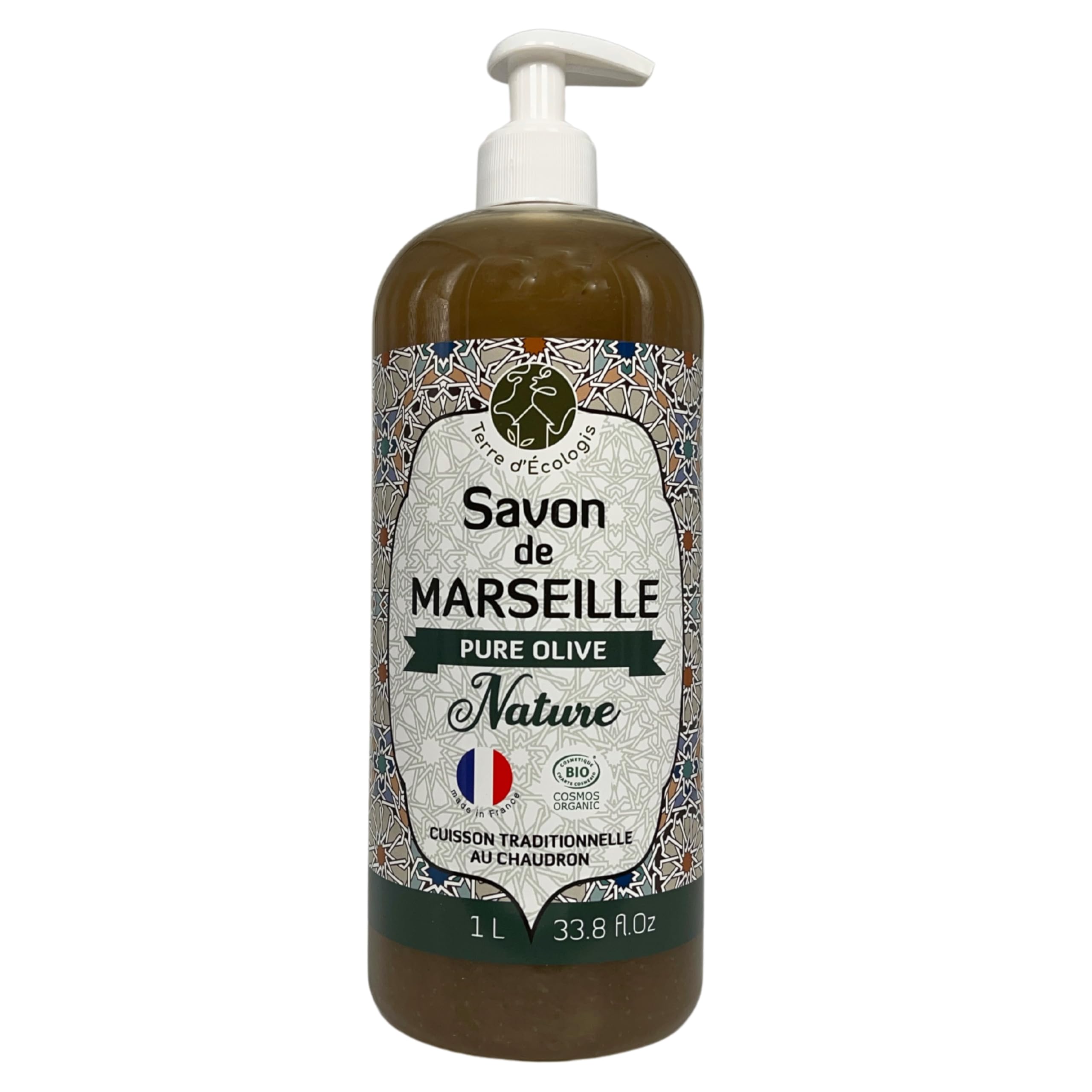 Marseille Soap | Pure Olive Oil Liquid Soap - 1 L