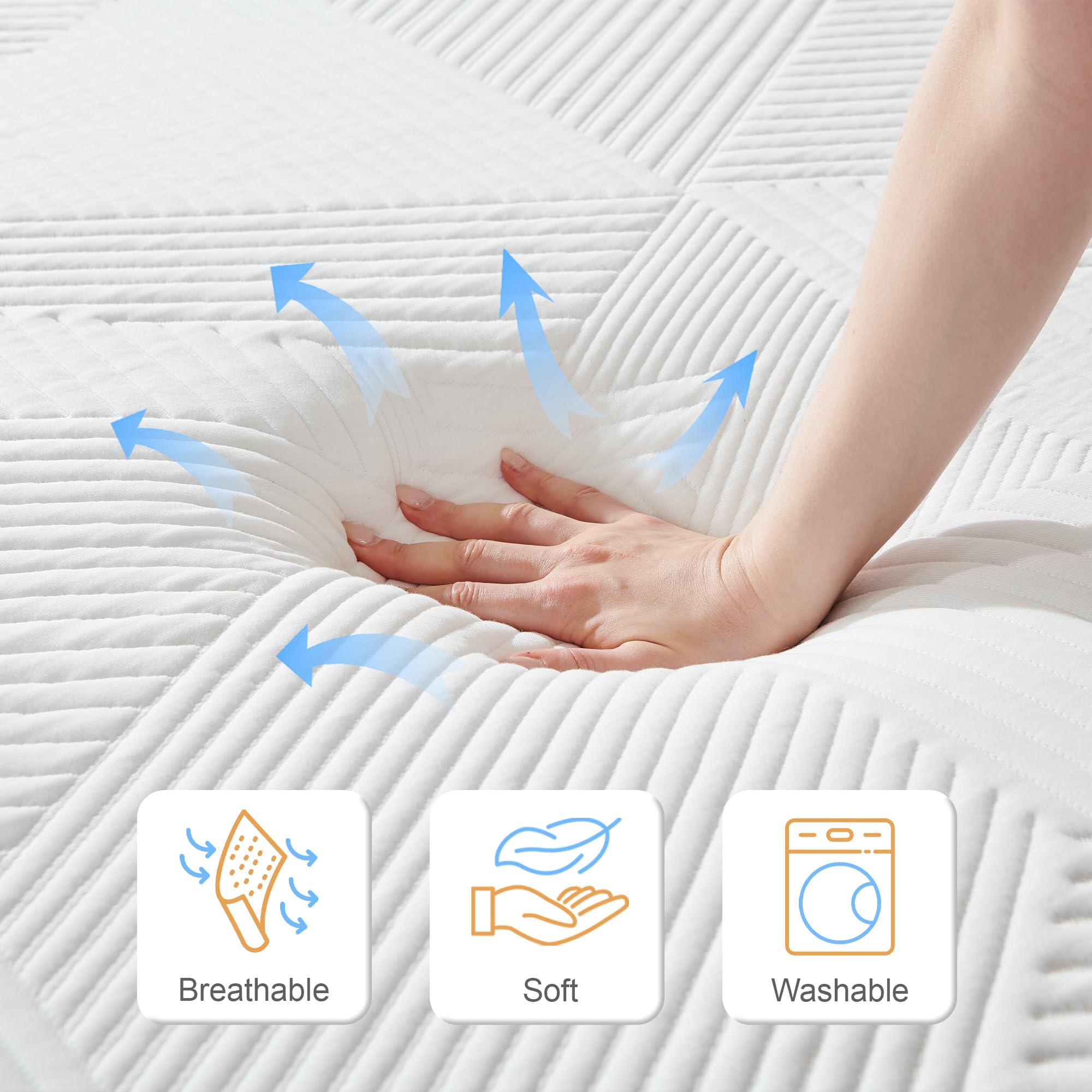 Sleremind Single Memory Foam Mattress | High-Density Medium Firm