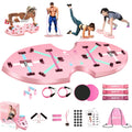 LALAHIGH 32-in-1 Home Gym Set | Push Up Board with Resistance Bands