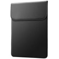 JETech 14-Inch MacBook Pro Sleeve – Slim PU Leather Magnetic Case (Black)