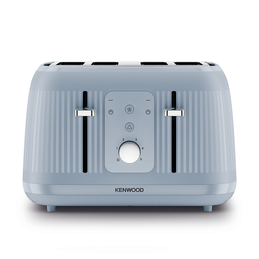Kenwood Dawn 4-Slot Toaster – 1800W with 5 Browning Levels, Stone Blue