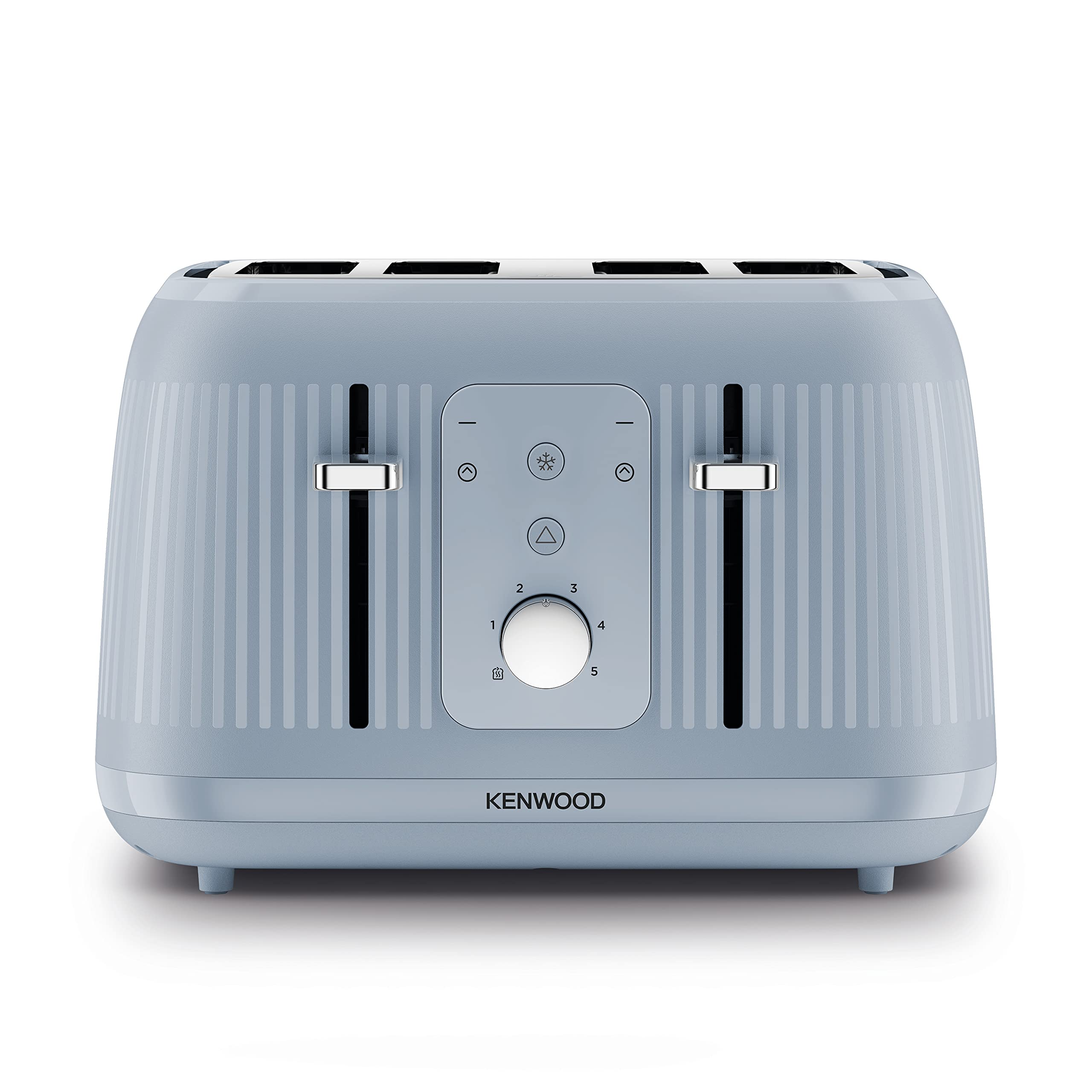 Kenwood Dawn 4-Slot Toaster – 1800W with 5 Browning Levels, Stone Blue