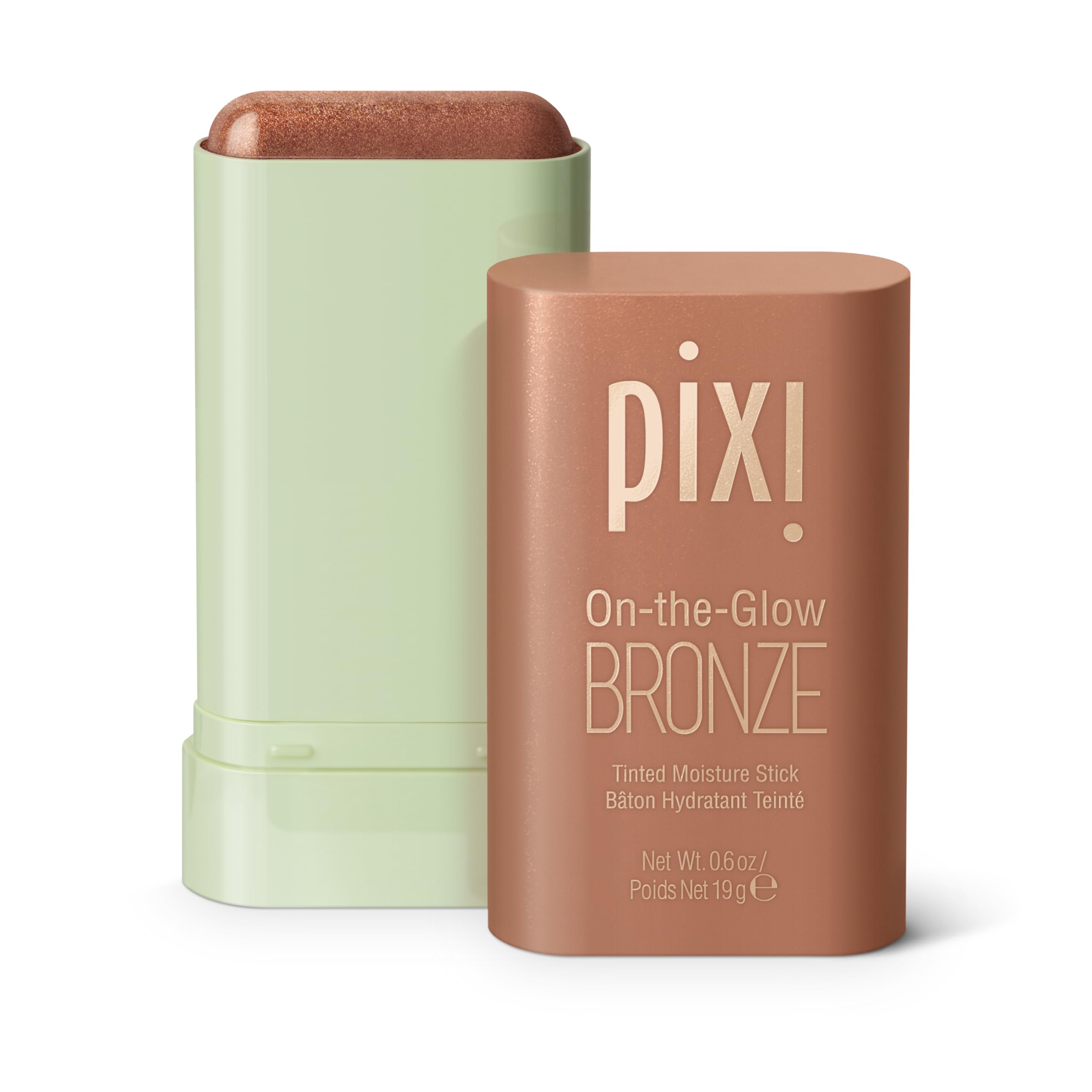 Pixi On-The-Glow Bronze Stick - Richglow Hydrating Tint for Cheeks & Lips