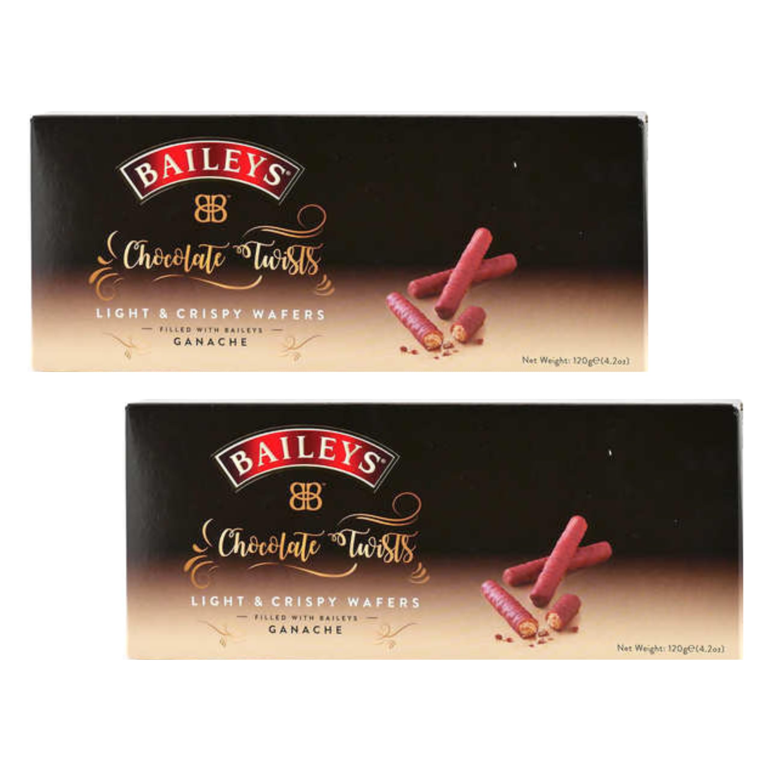 Baileys Chocolate Twists – Crispy Wafers with Ganache Gift Set
