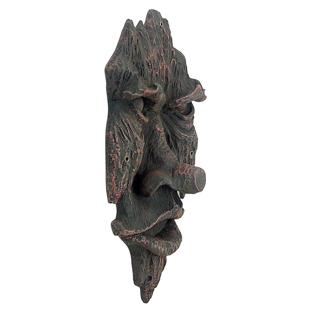 Design Toscano Greenman Tree Face Wall Sculpture - 38cm Woodtone Polyresin
