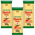 Flahavan's Irish Quick Oats – Wholegrain Rolled Porridge (500g, 3 Pack)
