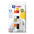 STAEDTLER FIMO Soft Polymer Modelling Clay – Natural Colours, 12 Pack