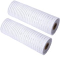 AOVNA White Poly Mesh Ribbon – 2 Rolls of 10 Yard Deco Mesh for Wreaths