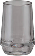 Sealskin Mood Glass Toothbrush Tumbler – Freestanding Grey Holder