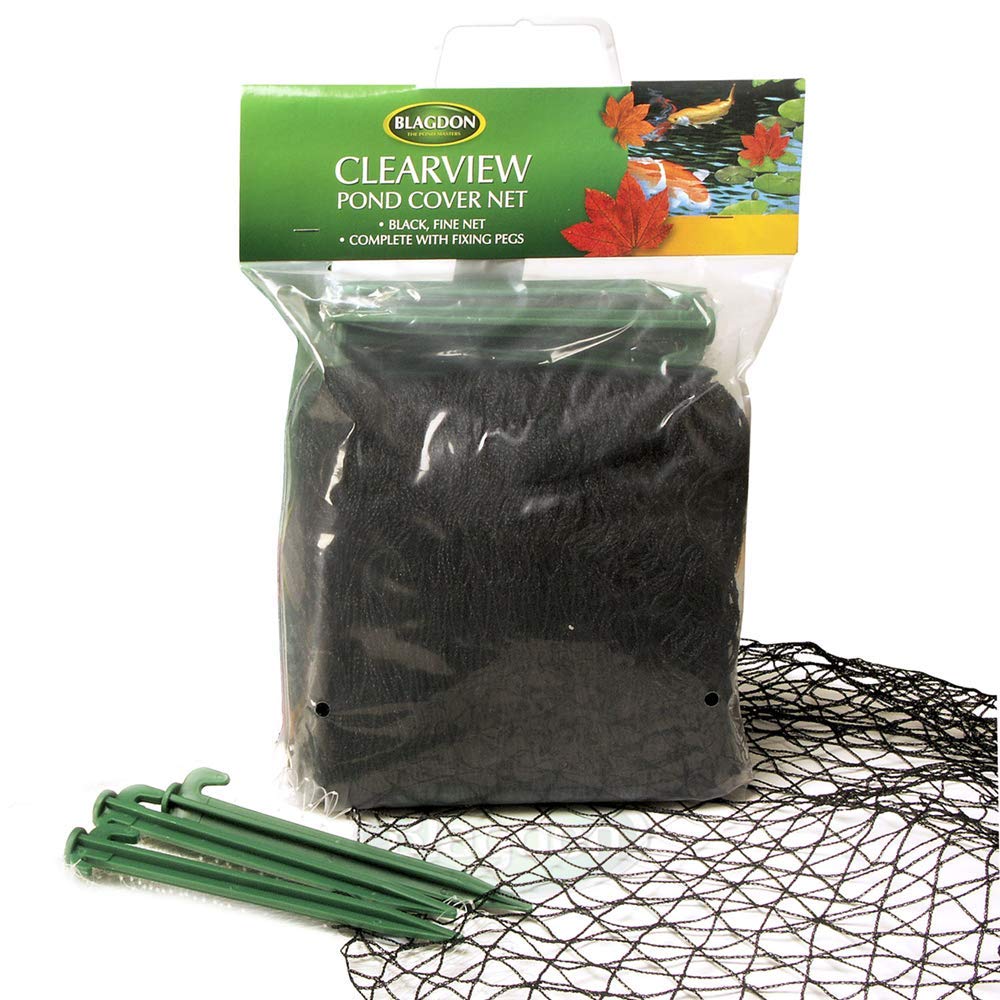 Blagdon Clearview Pond Cover Netting - Black Double Weave - 6m x 5m