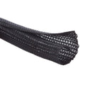 Alex Tech 1.25 inch Cord Protector - 10ft Split Wire Loom Tubing