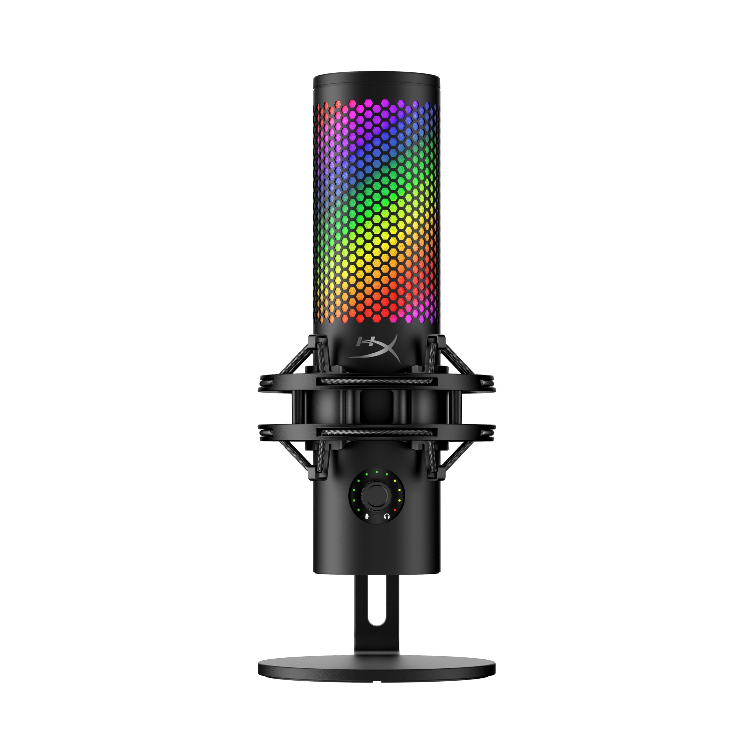 HyperX QuadCast 2 S USB Microphone – RGB Lighting for PC & Mac