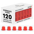 BrewBlack Decaffeinato Coffee Pods – 120 Nespresso Compatible Capsules