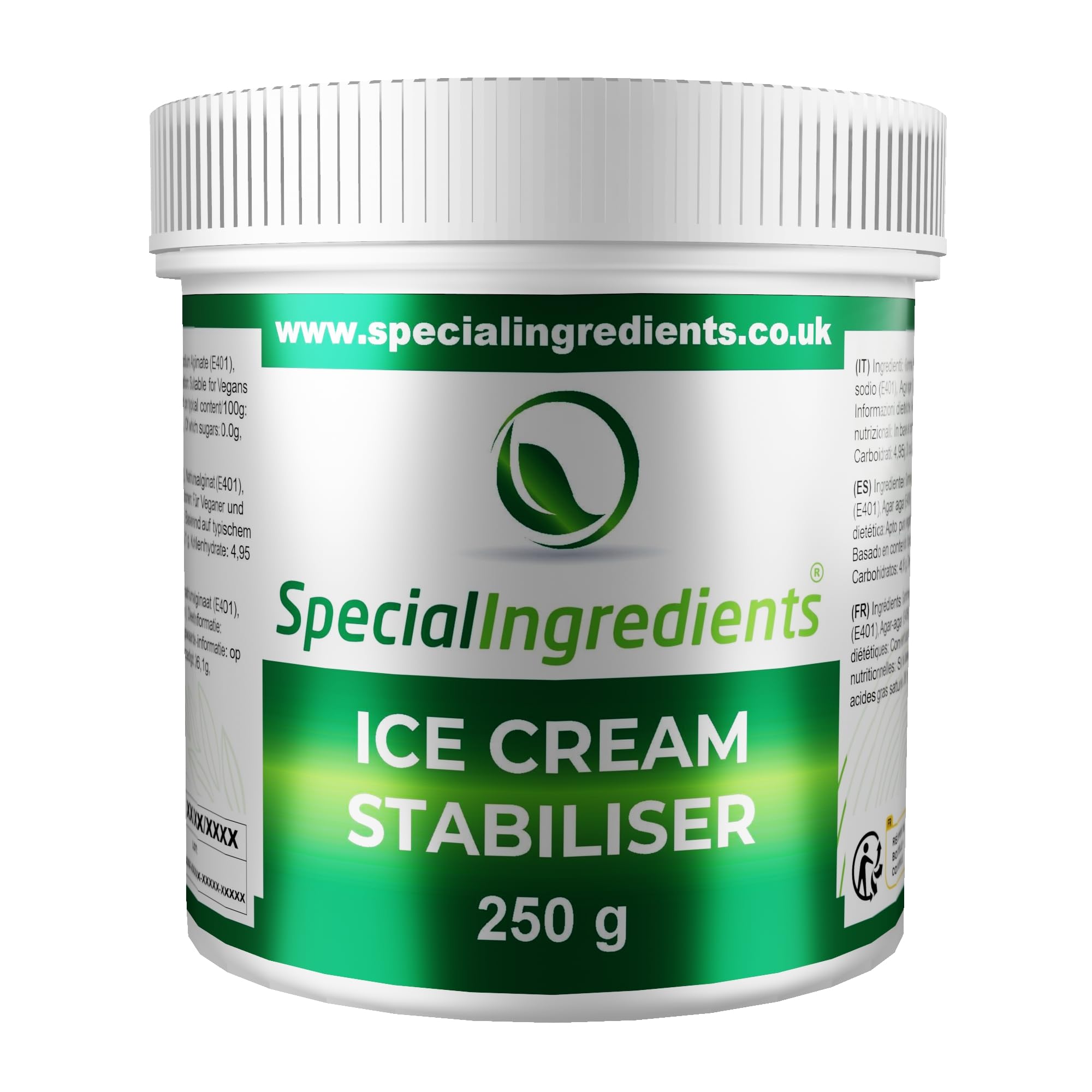 Jolof Store Ice Cream Stabiliser and Improver – 250g Vegan & Non-GMO