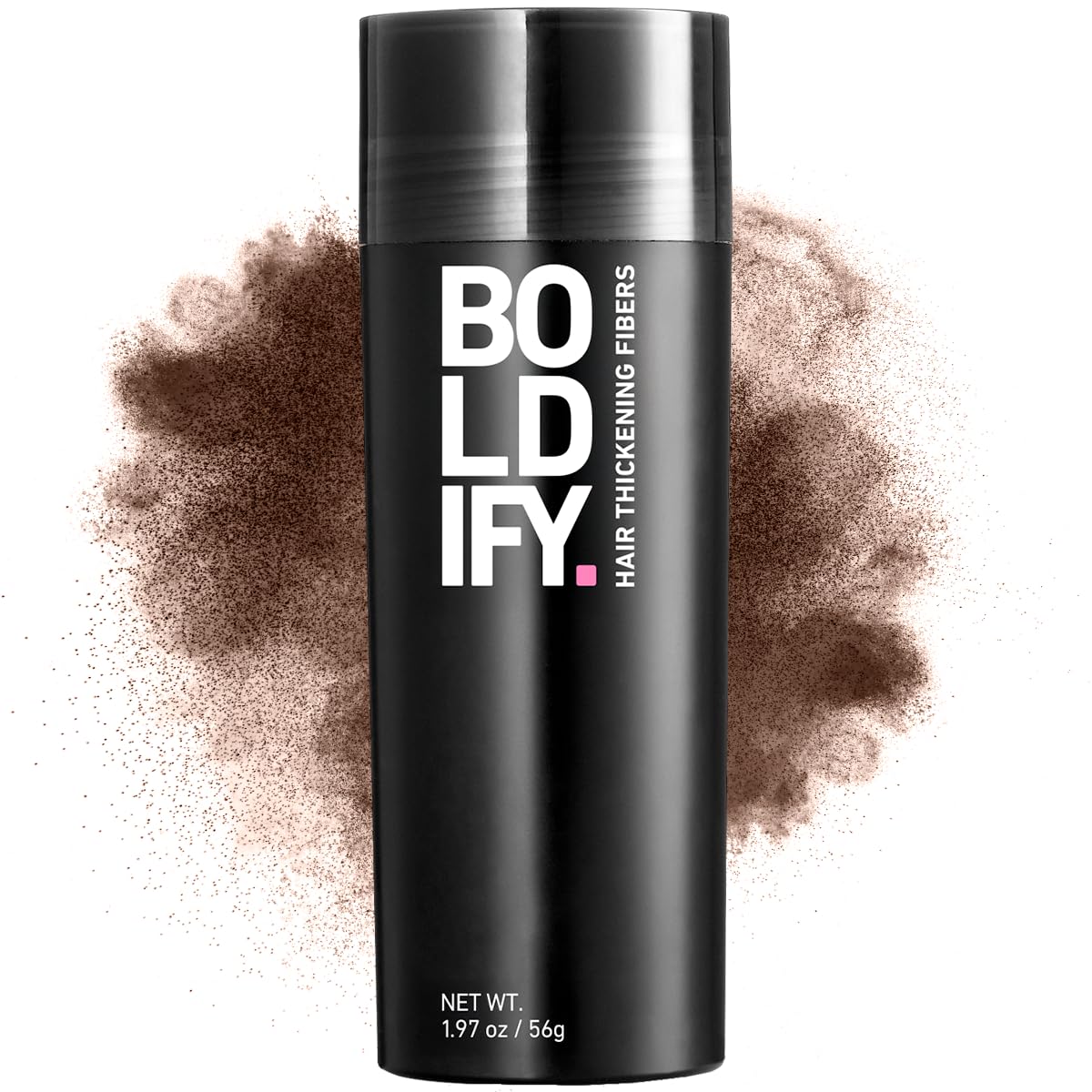 BOLDIFY Hair Building Fibers (56g) – Thinning Hair Concealer | Medium Brown
