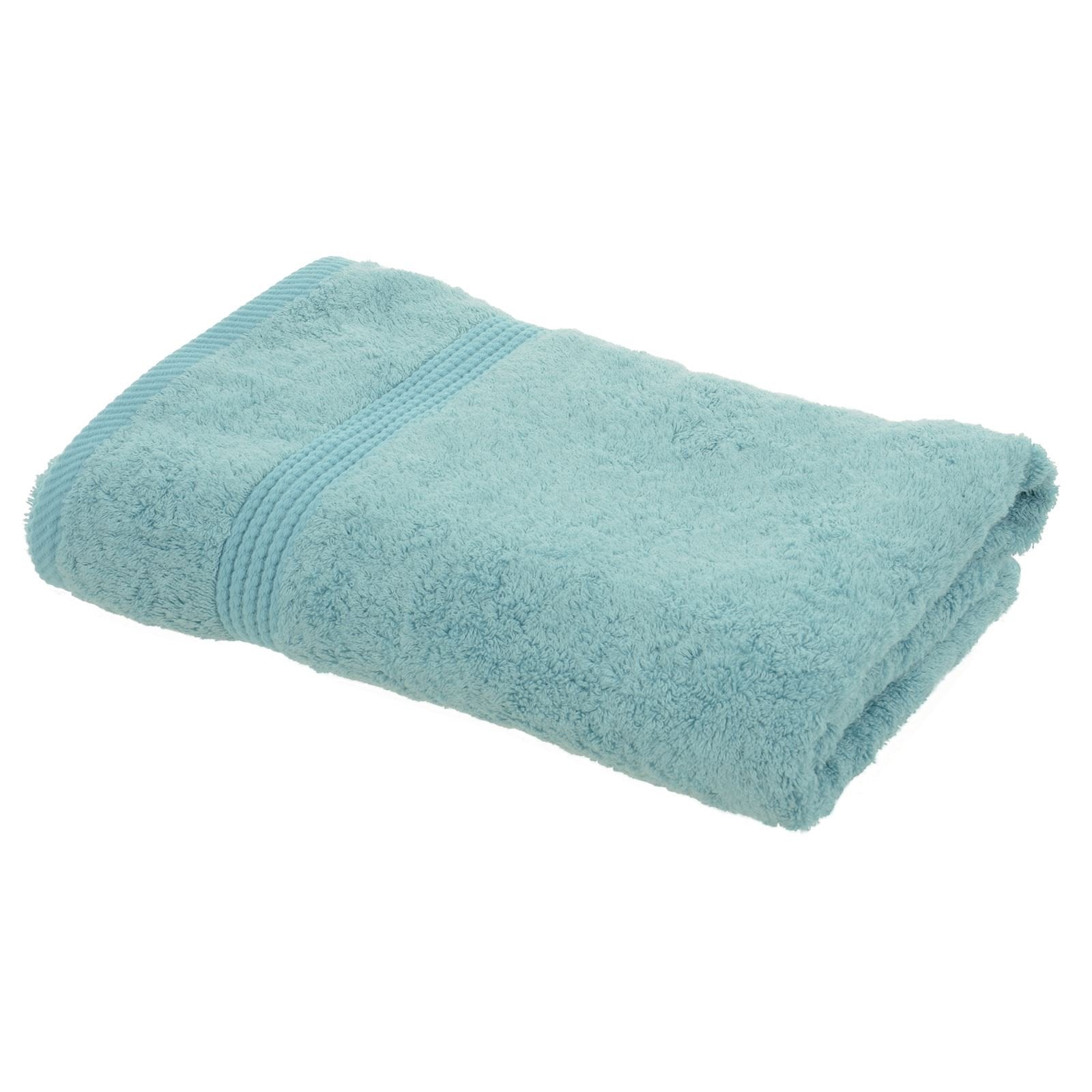 Bamboo Luxury Bath Towel – Lagoon Blue 600gsm Soft Linen