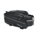 MOSISO 14L Waterproof Bike Rack Bag – EVA Rear Seat Trunk Pannier, Black