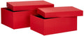 Rössler Boxline 13491453360 Box Box Set of 2 Rectangular Red - image 1