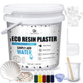 Jolof Store Eco Resin Casting Powder – 1400g Fast-Cured Plaster for DIY