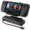 WAVLINK Steam Deck Docking Station – 4K@144Hz HDMI, 100W PD, 6-in-1 Hub