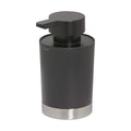 Tiger Tune Freestanding Soap Dispenser | Brushed Stainless Steel - Black