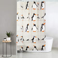 Blue Canyon Penguin Shower Curtain – Anti-Bacterial Polyester – 180x180cm
