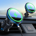 Lamicall MagSafe Car Charger - 15W Fast Wireless Magnetic Mount