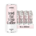 Grind Iced Flat White Coffee - 16 x 250ml Cans - 100% Arabica Cold Brew