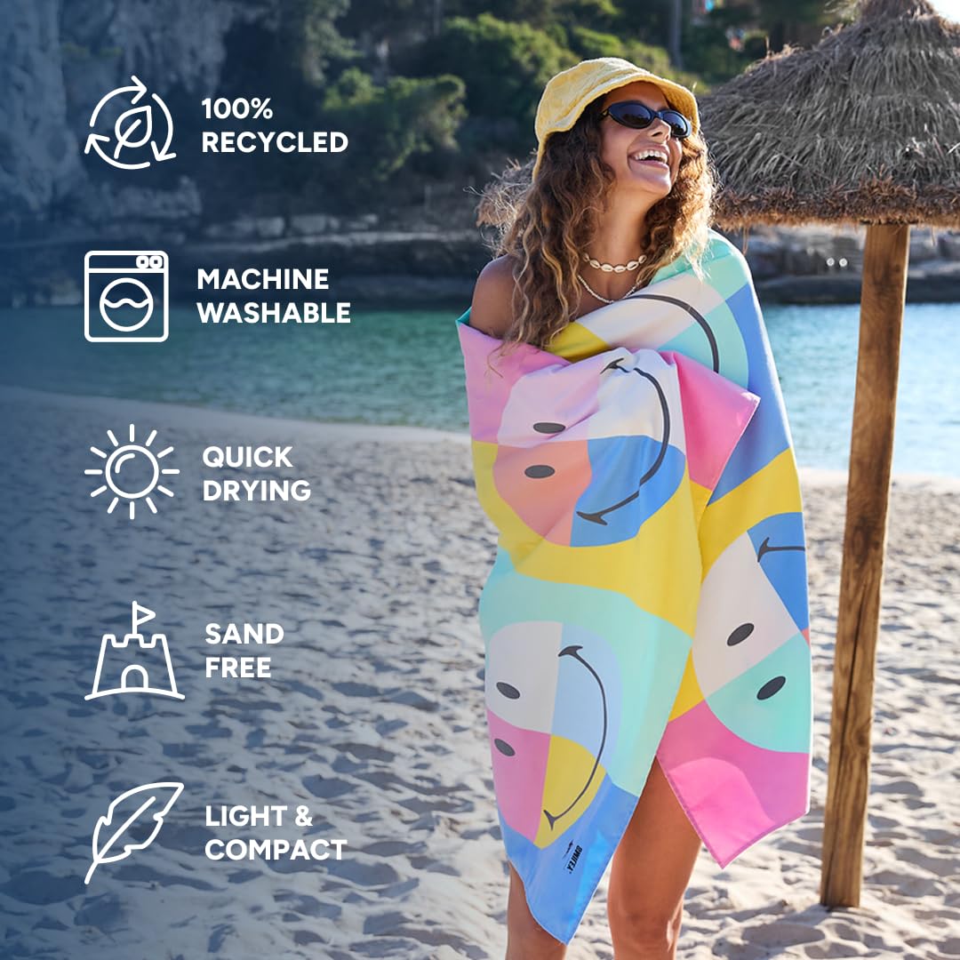 Dock & Bay Quick Dry Beach Towel - Calm, Extra Large - image 2