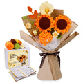 ENCHOL Sunflower Bouquet Crochet Kit for Beginners with Video Tutorials