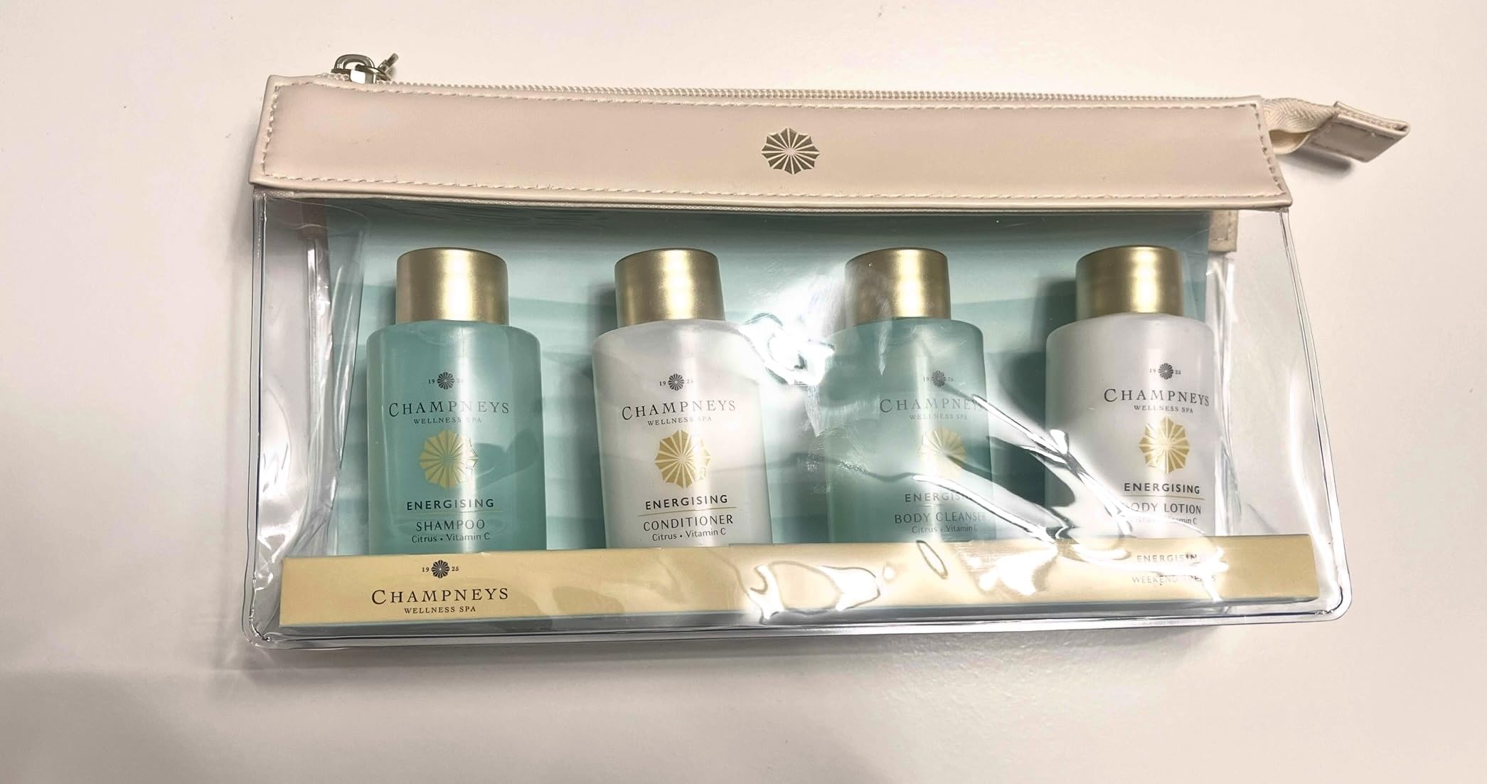Champneys Health Spa Weekend Treats Gift Set | 4-Piece Body Care Kit