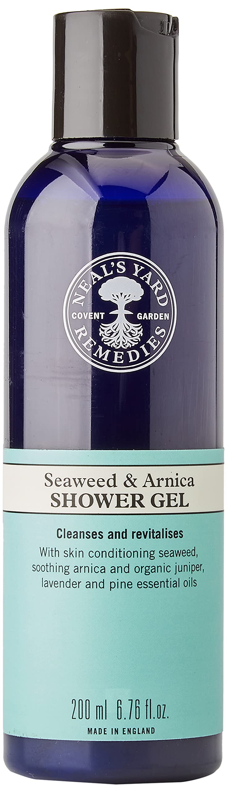 Neal's Yard Remedies Seaweed & Arnica Shower Gel - Organic Body Wash 200ml