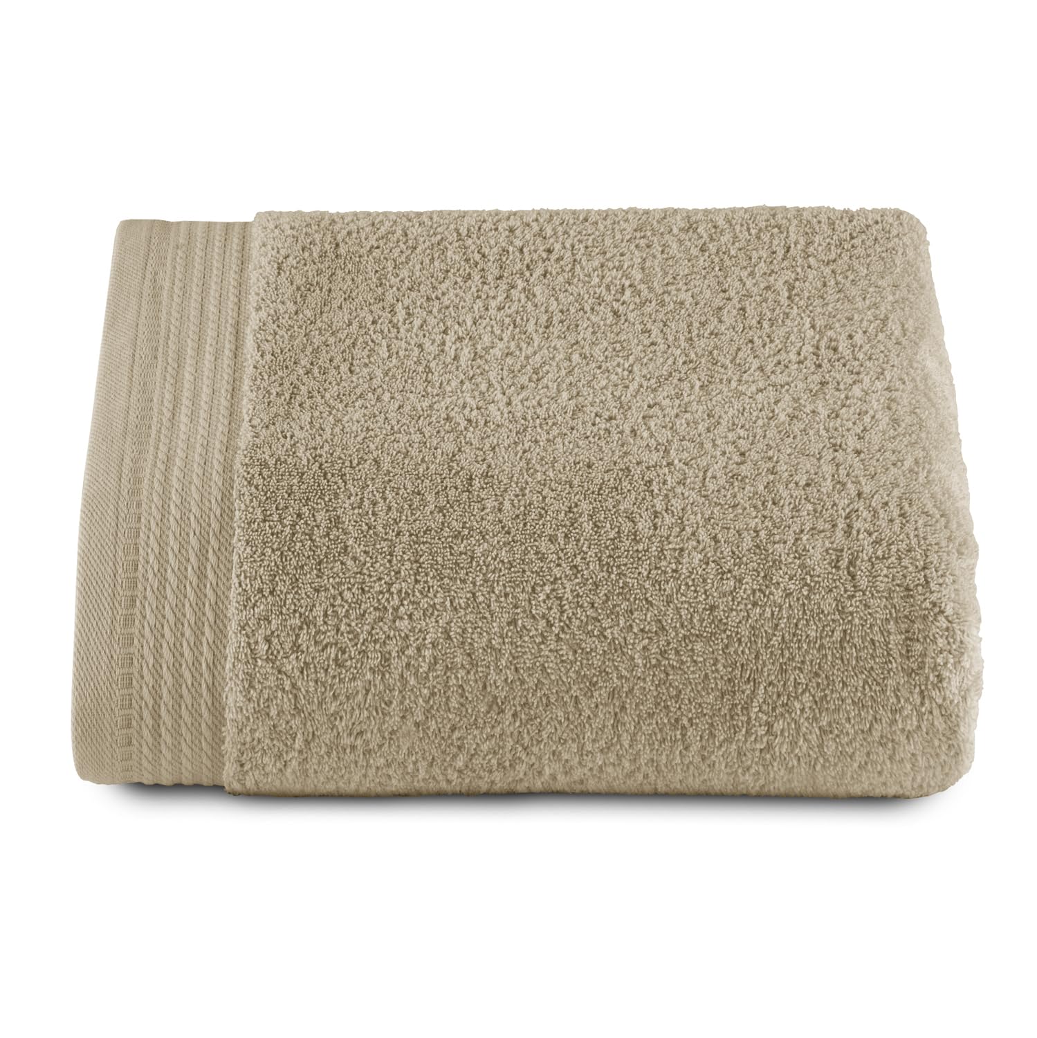 RIZO Top Towel – Large Bath Towel 100x150cm – 100% Combed Cotton – Camel