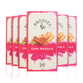 Brodies Chai Masala Spiced Black Tea – 120 Tea Bags (6 Boxes of 20)