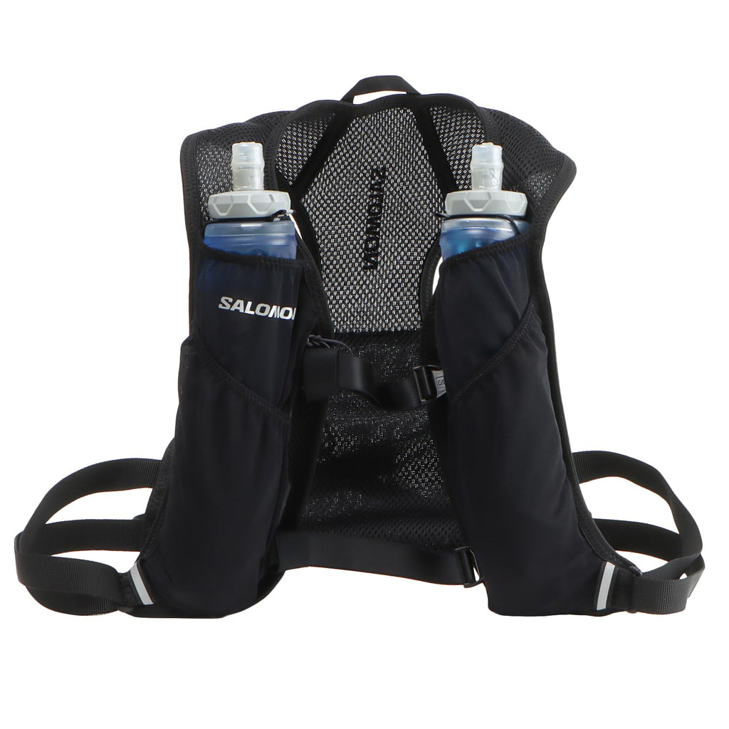 Salomon Agile 2 Hydration Vest – Reflective Trail Running Pack, Black