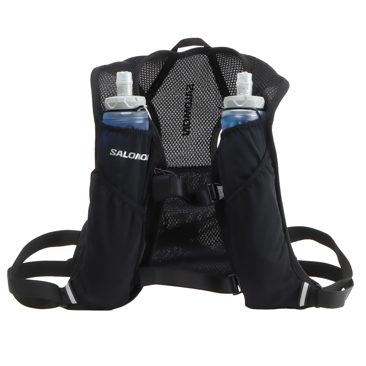 Salomon Agile 2 Hydration Vest – Reflective Trail Running Pack, Black