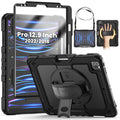 SEYMCY iPad Pro 12.9 Case – Shockproof Cover with Stand & Pencil Holder