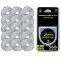 Headley Tools 45mm Rotary Cutter Blades | SKS-7 Steel | 15 Pack