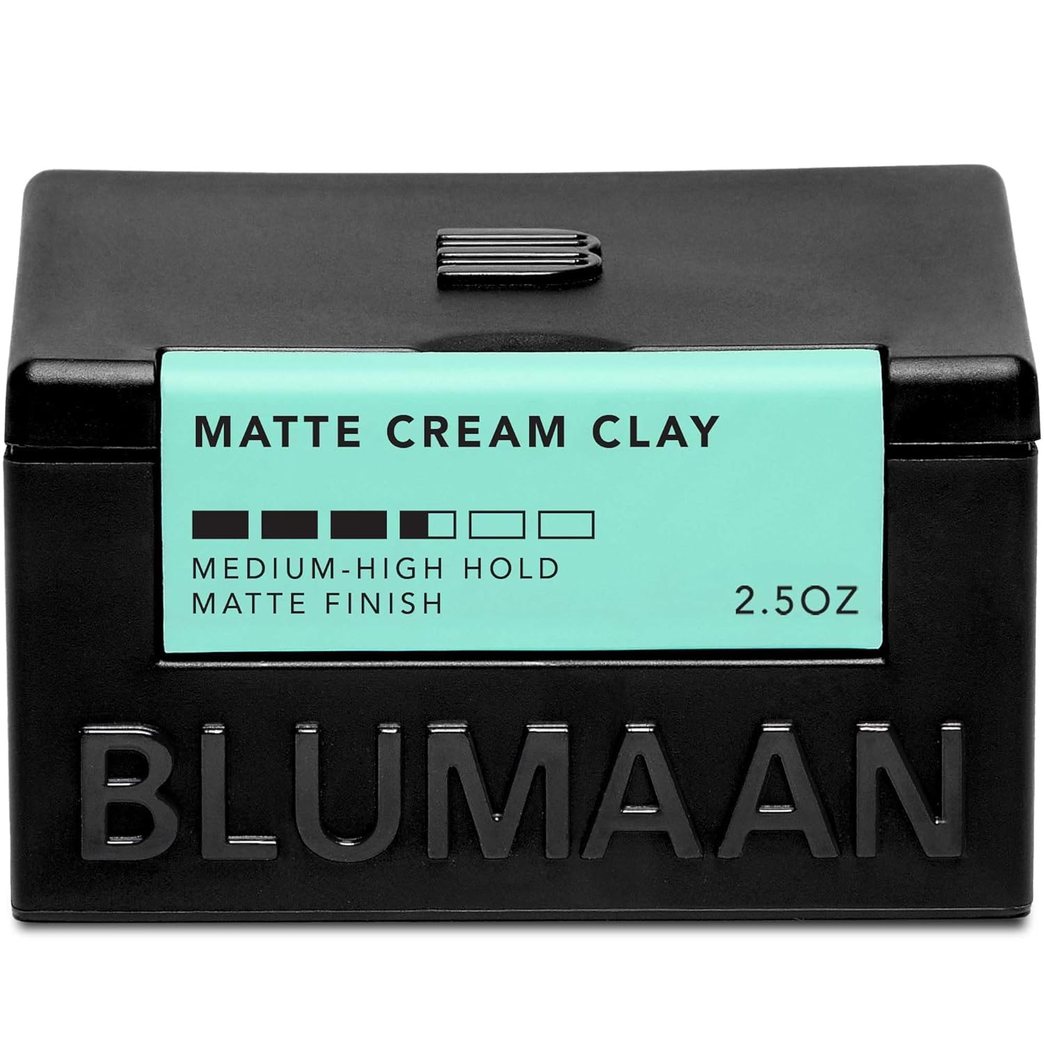BluMaan Monarch Matte Cream Clay – High Hold Hair Styling Paste 2.5oz