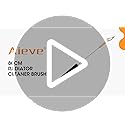 Aieve 80cm Radiator Cleaner Brush | Flexible Long Duster with Wood Handle