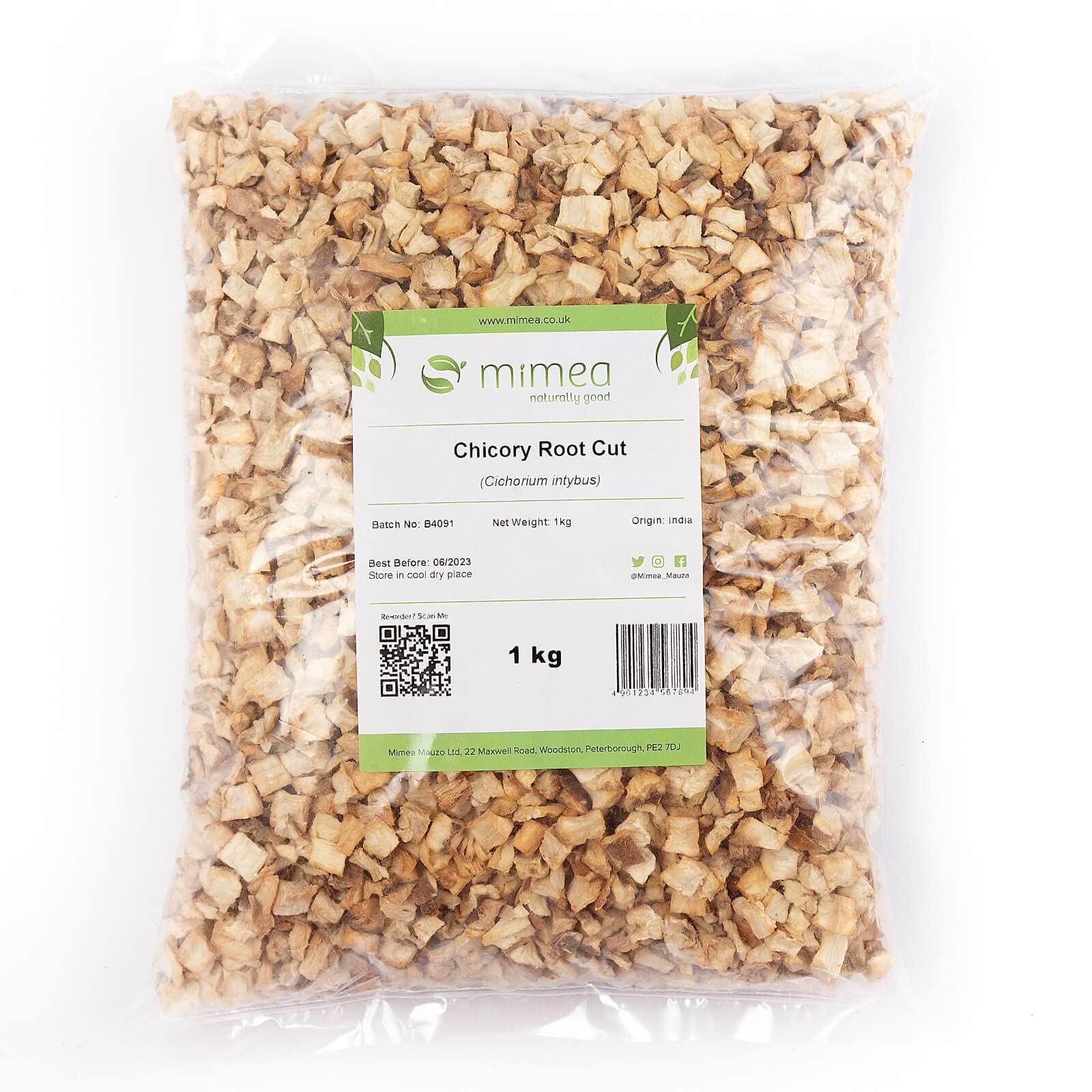 Jolof Store Chicory Root Cut - 1kg Caffeine-Free Coffee Substitute