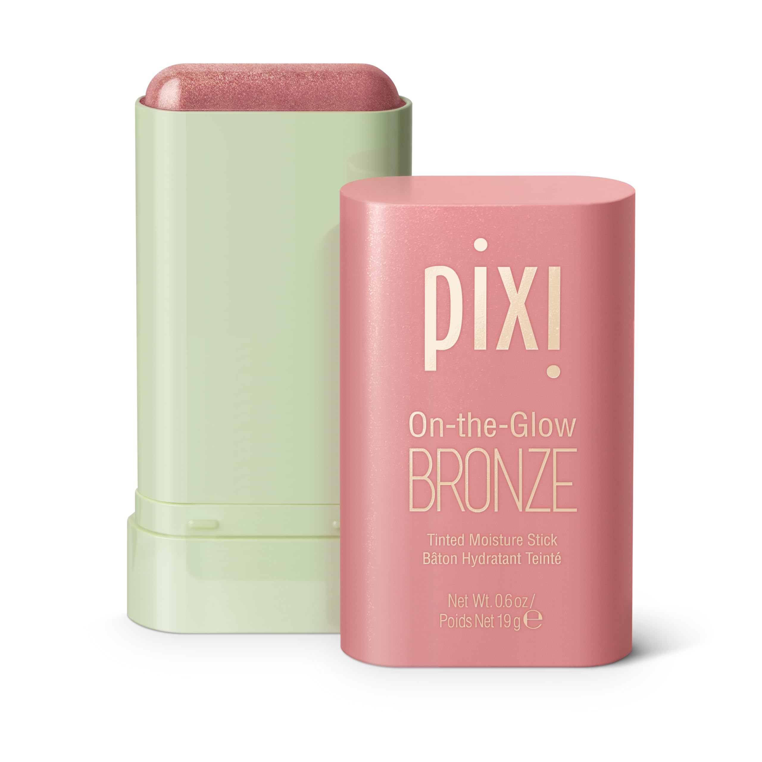 Pixi On-The-Glow Bronze Stick – Warmglow Hydrating Tinted Bronzer, 19g
