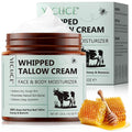 Grass-Fed Whipped Beef Tallow and Honey Balm Face Cream - 120g