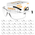 DTD Anti-Fog Safety Glasses – Impact Resistant Protective Eyewear (30 Pack)